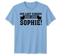 T-shirt personalizzata la nostra ultima estate maglietta personalizzata...