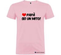 T-shirt Personalizzata Papà Sei un Mito