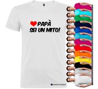 T-shirt Personalizzata Papà Sei un Mito