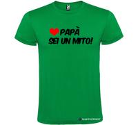 T-shirt Personalizzata Papà Sei un Mito