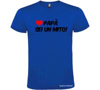 T-shirt Personalizzata Papà Sei un Mito