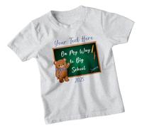 T-shirt personalizzata per bambini Orso sulla mia strada per la grande...