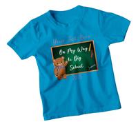 T-shirt personalizzata per bambini Orso sulla mia strada per la grande...