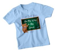 T-shirt personalizzata per bambini Orso sulla mia strada per la grande...