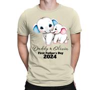 T-shirt personalizzata per la prima festa del papà regalo per il miglior...