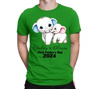 T-shirt personalizzata per la prima festa del papà regalo per il miglior...