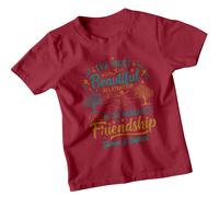 T-Shirt Personalizzata Ragazzi Ragazze Amicizia Best Friends Day Bestie...