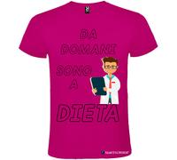 T-shirt personalizzata uomo Da domani sono a dieta Italian Style Diffusion©