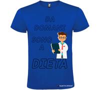 T-shirt personalizzata uomo Da domani sono a dieta Italian Style Diffusion©