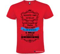 T-shirt personalizzata uomo Il lato tranquillo dolce e folle