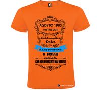 T-shirt personalizzata uomo Il lato tranquillo dolce e folle