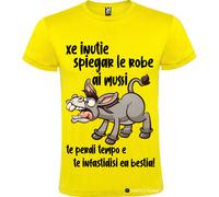 T-shirt personalizzata uomo Mussi in dialetto Veneto Italian Style Diffusion®