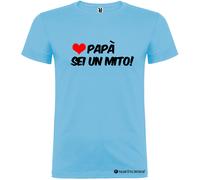 T-shirt personalizzata uomo Papà sei un mito Italian Style Diffusion®