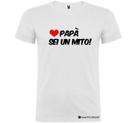 T-shirt personalizzata uomo Papà sei un mito Italian Style Diffusion®