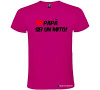 T-shirt personalizzata uomo Papà sei un mito Italian Style Diffusion®