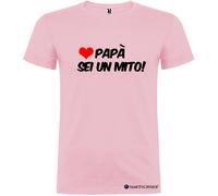 T-shirt personalizzata uomo Papà sei un mito Italian Style Diffusion®