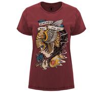 T-shirt Personalizzata Vintage Remember Who You Are Effetto Denim