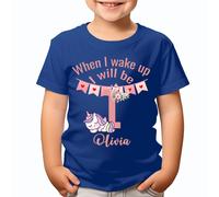 T-shirt personalizzate con qualsiasi nome quando mi sveglio sarò un...