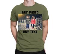 T-shirt personalizzate da uomo personalizzate con foto addio al celibato e...