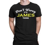 T-shirt personalizzate da uomo personalizzate Don't Worry Its A Your Name...