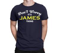 T-shirt personalizzate da uomo personalizzate Don't Worry Its A Your Name...