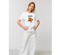 T-Shirt Personalizzato Maniche Corte Donna Colore Bianco Stampato In Francia