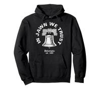 T-Shirt Philadelphia Philly in Jawn We Trust Liberty Bell Felpa con Cappuccio