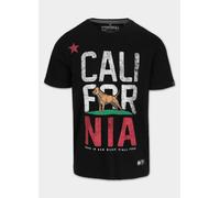 T-shirt PitBull da uomo Maglietta in cotone CALIFORNIA PitBull West Coast Nero