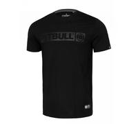 PITBULL Maglietta Uomo Corta t-Shirt Tshirt Pit Bull West Coast Maglie all Black Hilltop Camicia Nero L
