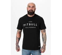 T-shirt PitBull da uomo Maglietta in cotone USA CAL PitBull West Coast
