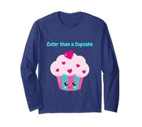 T-Shirt più Carina di Un Cupcake Maglia a Manica