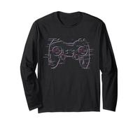 T-Shirt Play Game Control, Gioco sopra Vintage Maglia a Manica