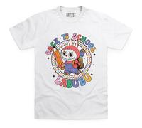 T-Shirt Pop Back to School 100% Cotone Fantasy Toy da Collezione (IT, età, 9 Anni, 11 Anni, Regular, Bianco)