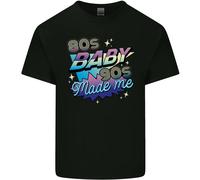 T-Shirt Pop Rock Per Bambini 80S Baby 90S Made Me