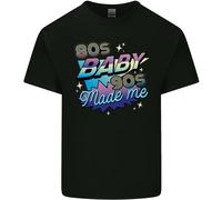 T-Shirt Pop Rock Per Bambini 80S Baby 90S Made Me