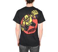 T-Shirt Powell Peralta Mike Frazier Giallo Manica Corta - Nero