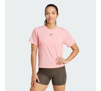 adidas - Women's Power Back Coutout 3-Stripes Tee - Maglia funzionale L fuchsia