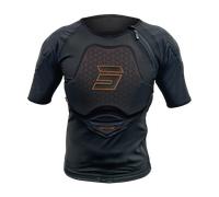 T-Shirt Protettiva MX Shot Race Gear Race Evo D3O 27 NeroS Nero