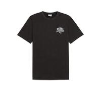 PUMA PUMA Class Washed Tee, Magliette Unisex - Adulto, PUMA Black,