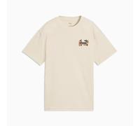 PUMA, Maglia MID90s Relaxed Graphic G, Donna, Bianco, Taglia 164