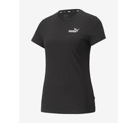 T-shirt Puma Essential + Embroidery manica corta nero donna - M