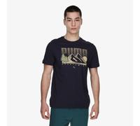 T-SHIRT PUMA GRAPHICS MOUNTAIN TEE, NEW NAVY UOMO 684828 16 ORIGINALE