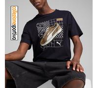 T-SHIRT PUMA GRAPHICS SNEAKER TEE - 684830-16 - col. blu navy