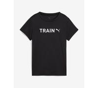T-shirt Puma Graphics Train nero bianco donna - M