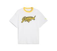 T-shirt PUMA HOOPS x Borussia Dortmund I da uomo, Abbigliamento, Bianco, S S