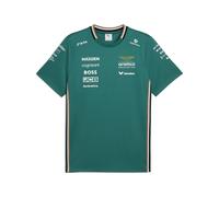 T-shirt PUMA x ASTON MARTIN ARAMCO F1® TEAM Replica da uomo, Abbigliamento, Verde, L L