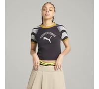 T-shirt PUMA x KIDSUPER da donna, Abbigliamento, Dark Coal, L L