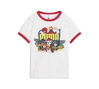 T-shirt PUMA x PAW PATROL Ringer per bambini, Accessori, Bianco, 4-5Y 4-5Y
