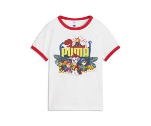 T-shirt PUMA x PAW PATROL Ringer per bambini, Accessori, Bianco, 6-7Y 6-7Y