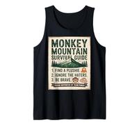 T-Shirt Punch Monkey Primate Highland Adventure Advice Canotta